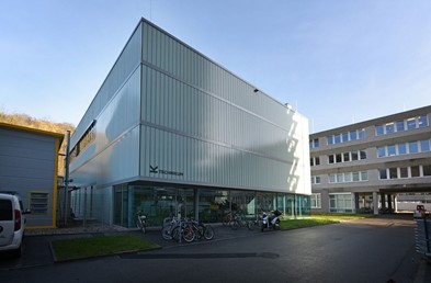 Building view Technikum, JKU Campus