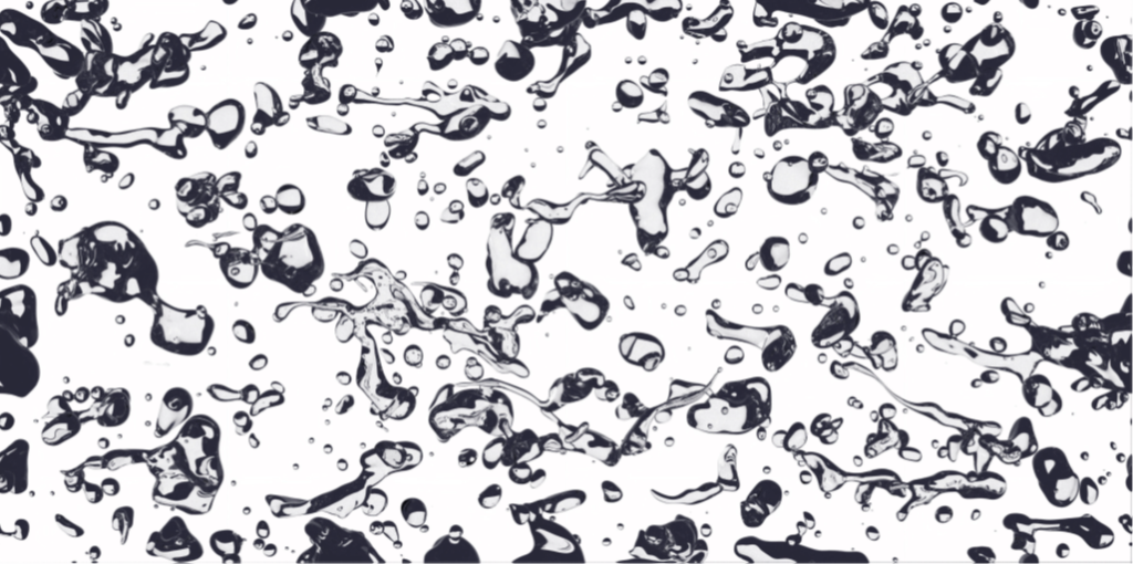 air bubbles in water